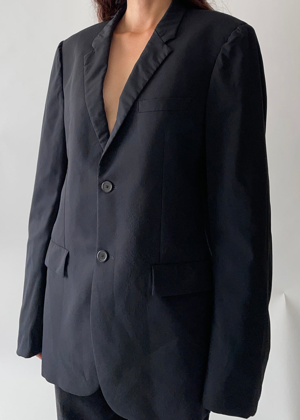 Jil Sander Black Wool Blazer