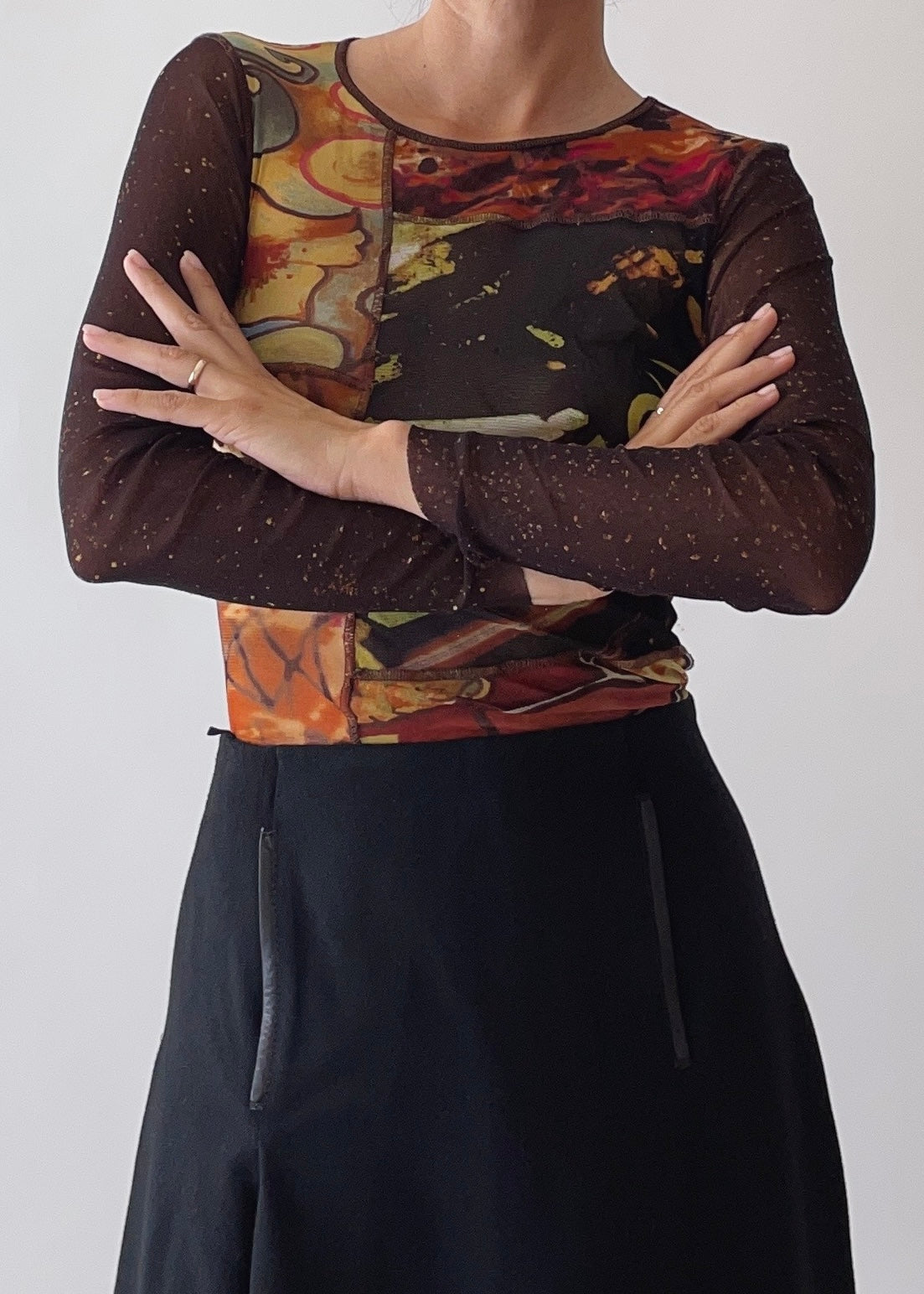 Vintage Kenzo Mesh Top