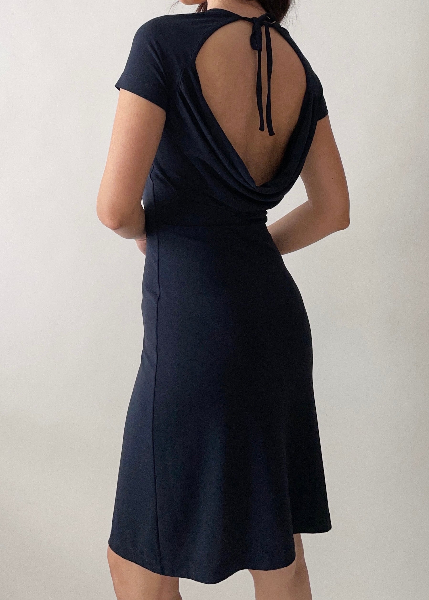 Vintage Moschino Jeans Open Back Dress