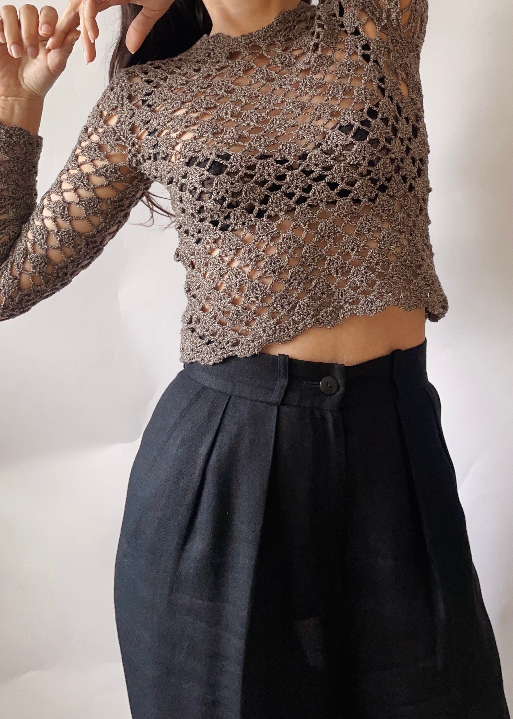 Vintage D&G Wool Knit Top