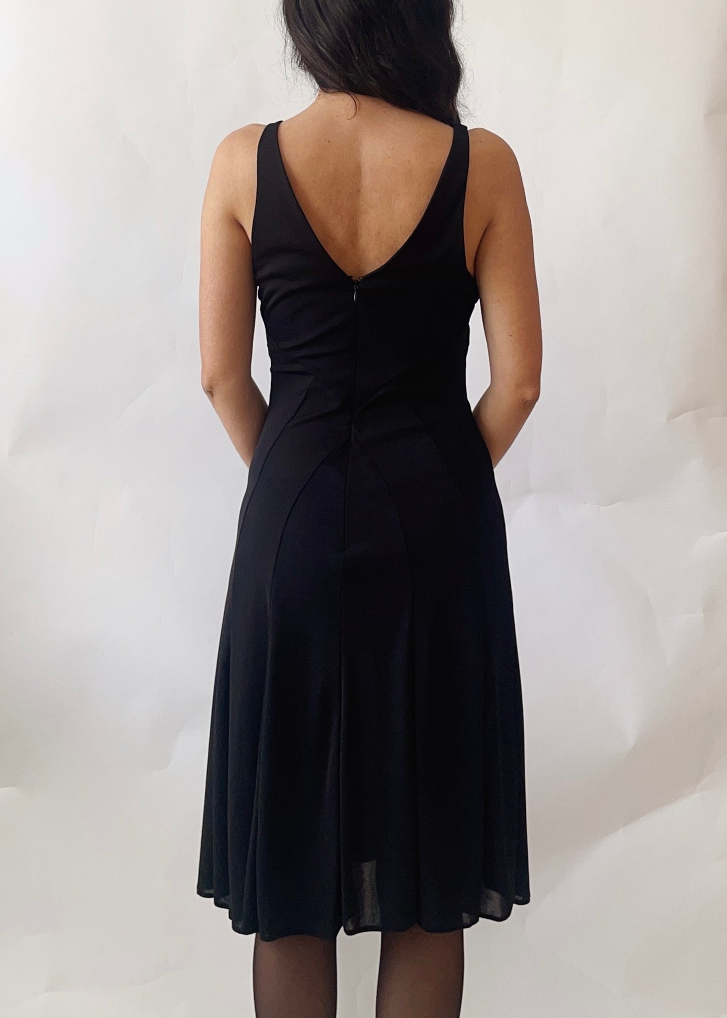 Vintage D&G Deep-V Neck Dress