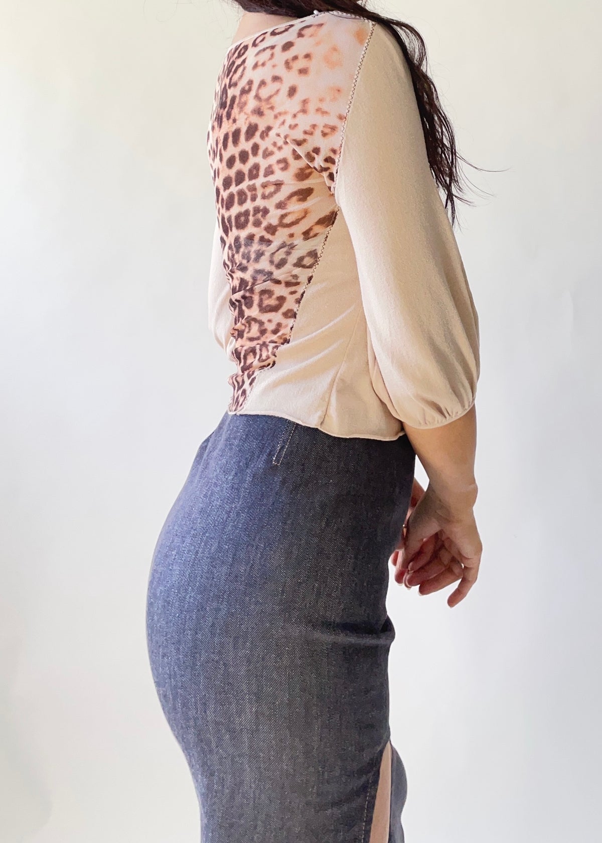 Courrèges Denim Skirt