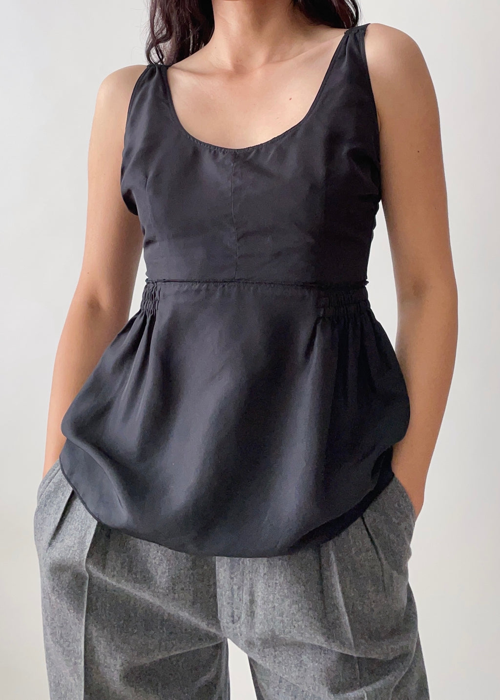 Vintage Prada Sport Silk Tank Top