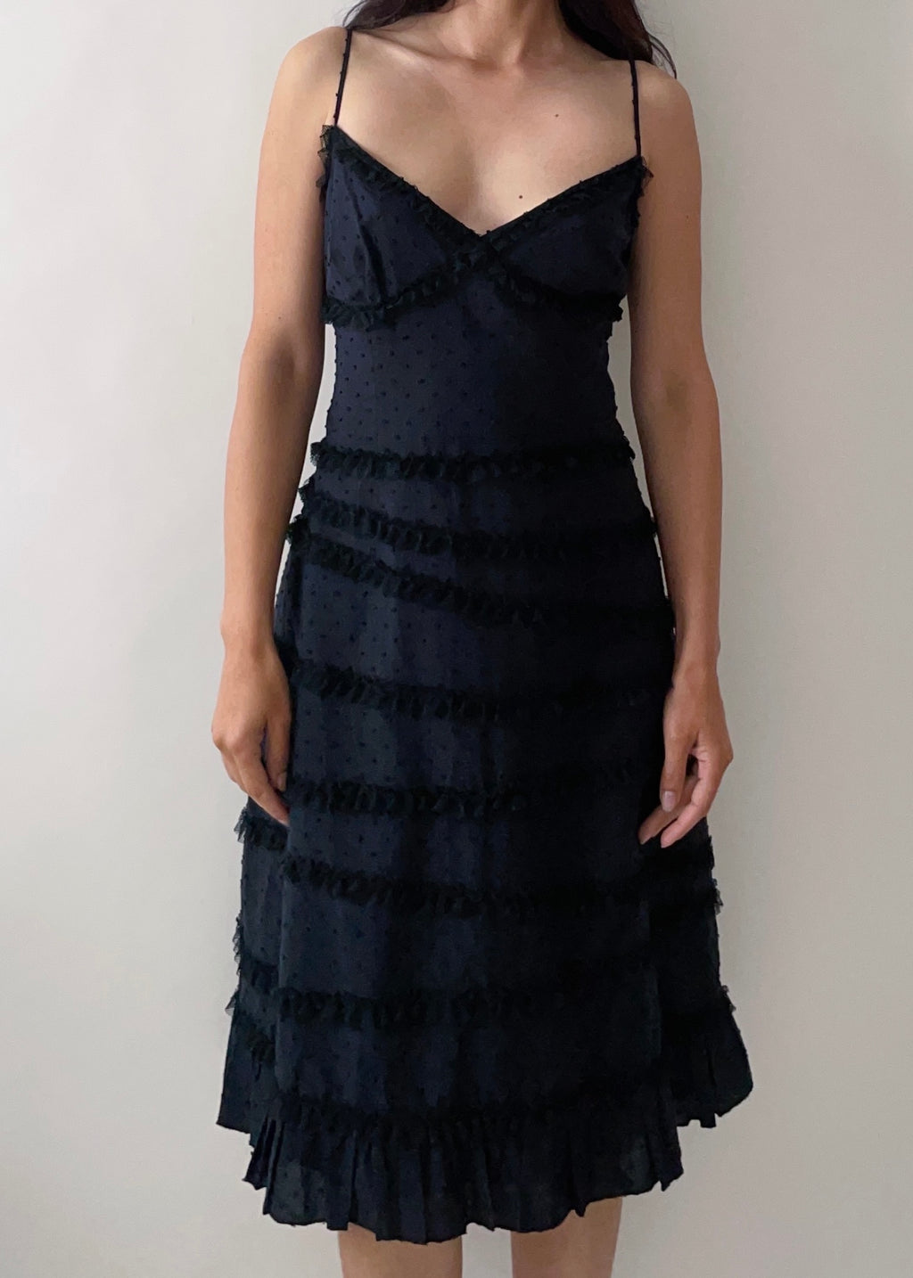 Vintage Moschino Spaghetti Strap Dress