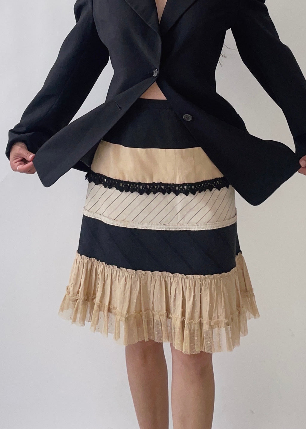 Moschino Cheap and Chic Layered Skirt