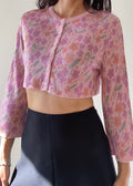 Vintage Valentino Floral Cardi