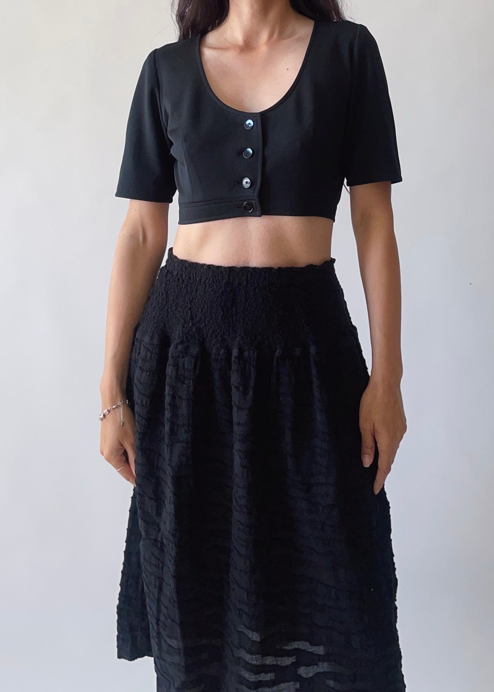 1970s YSL Crop Top