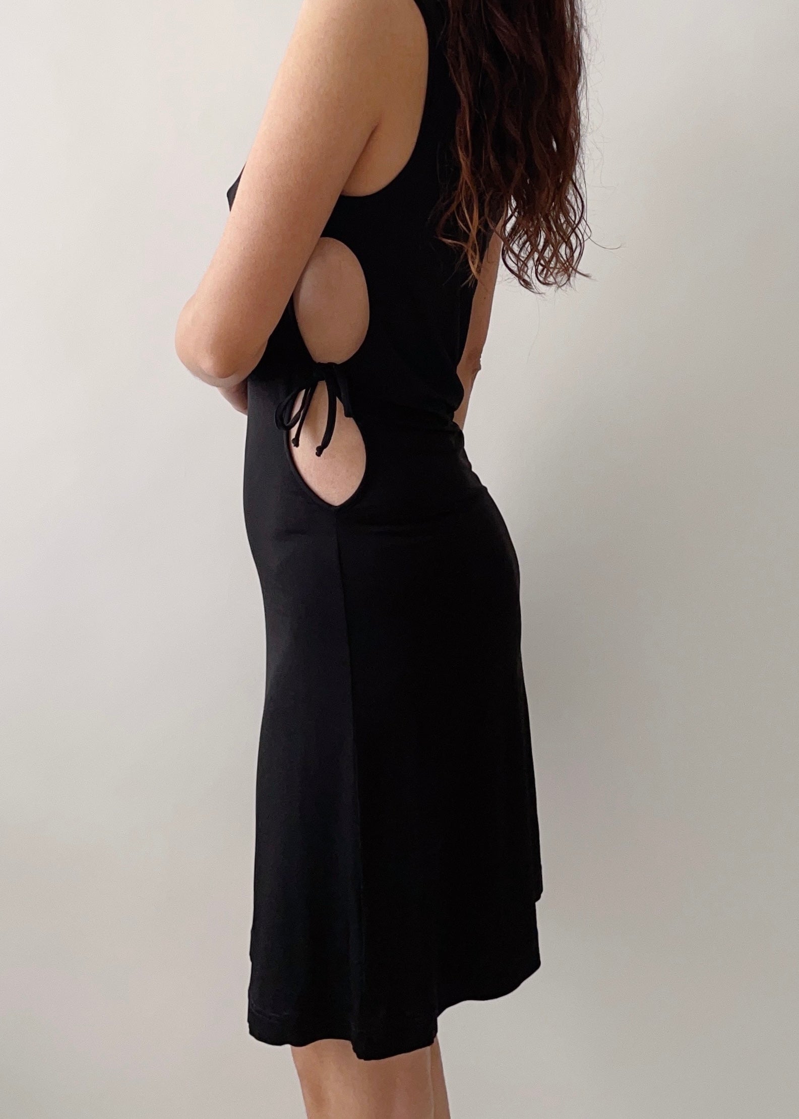 Vintage Moschino Cut-Out Bow Dress