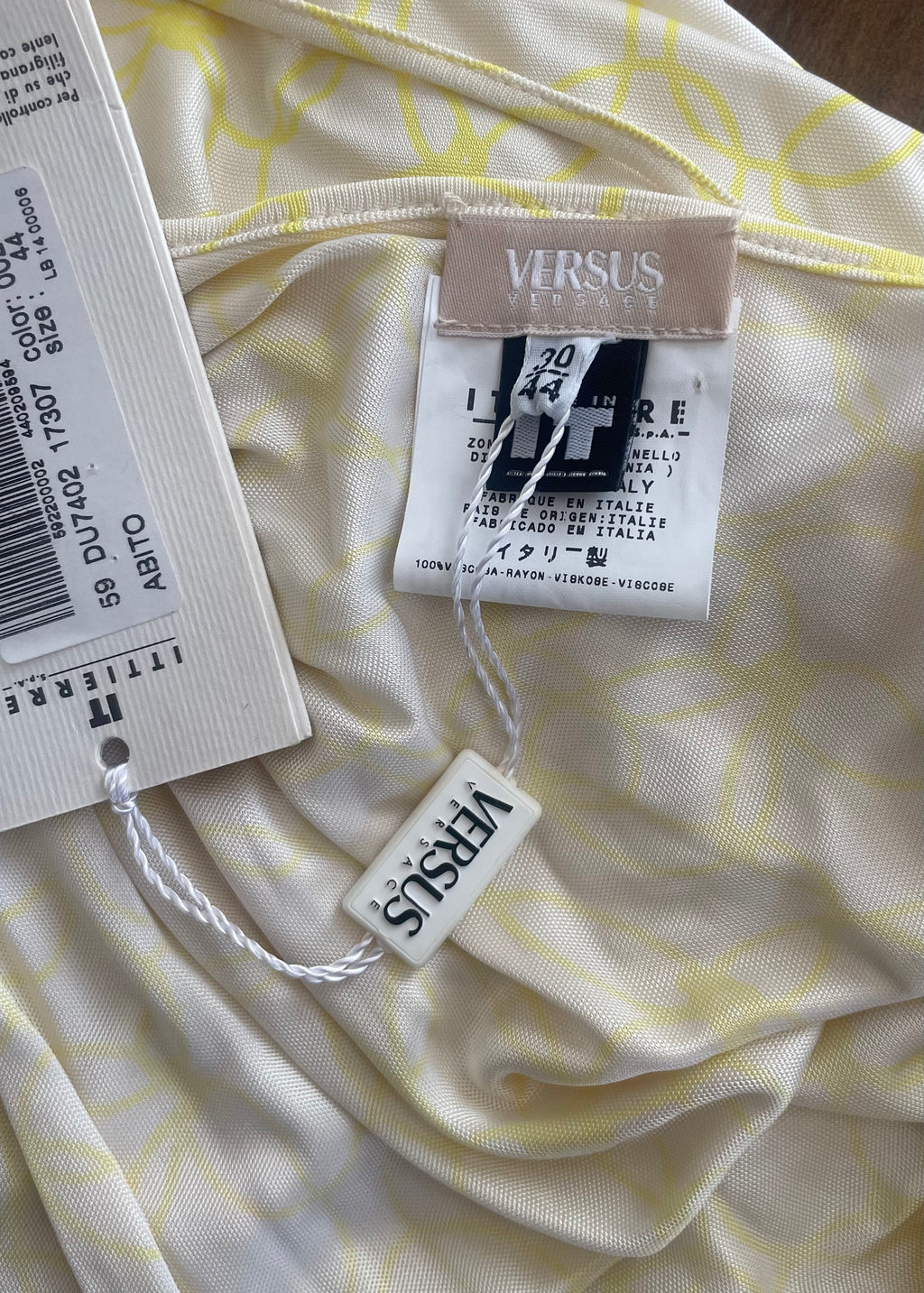 Vintage Versus Versace Keyhole Dress