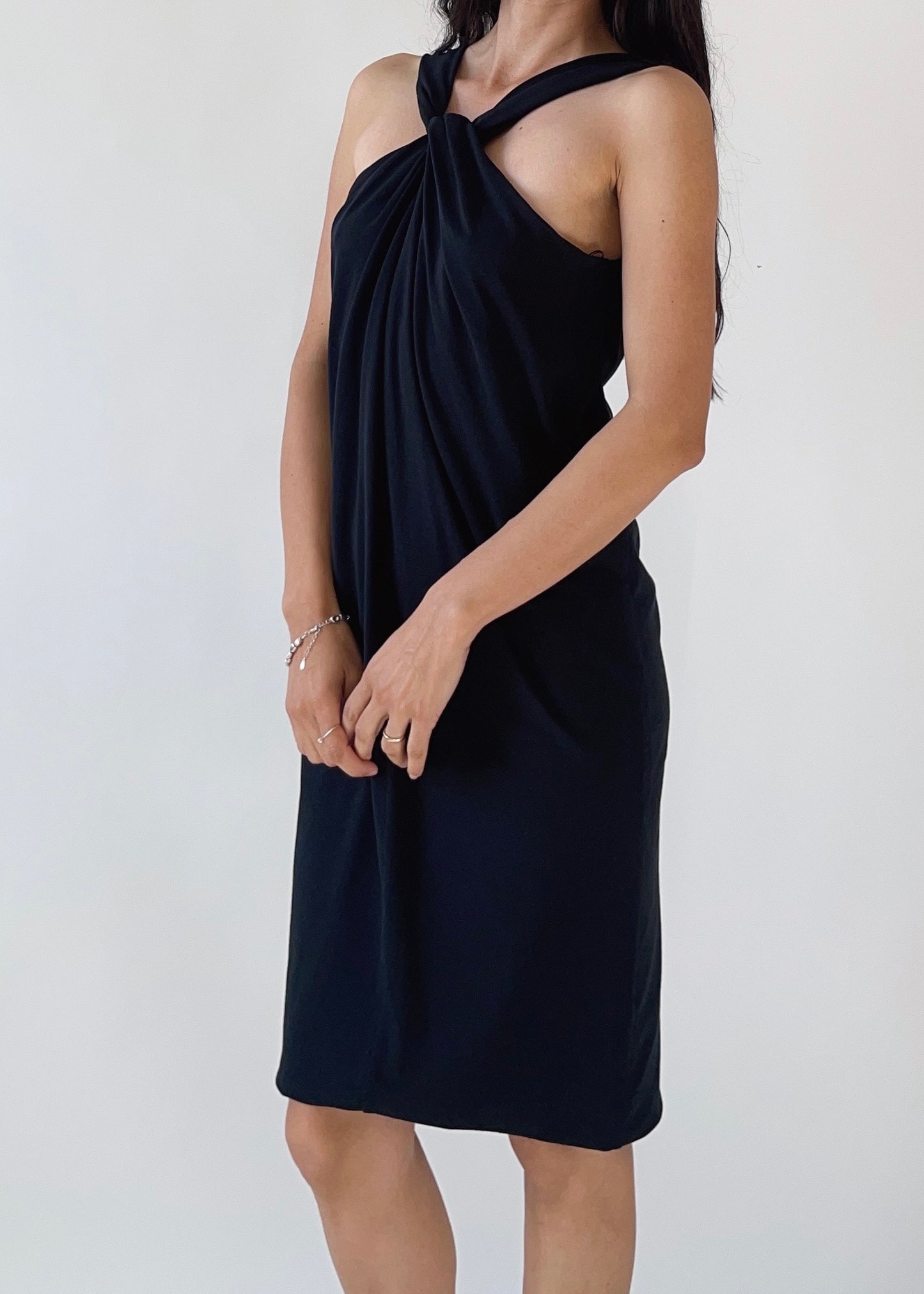 Moschino Black Halter Dress