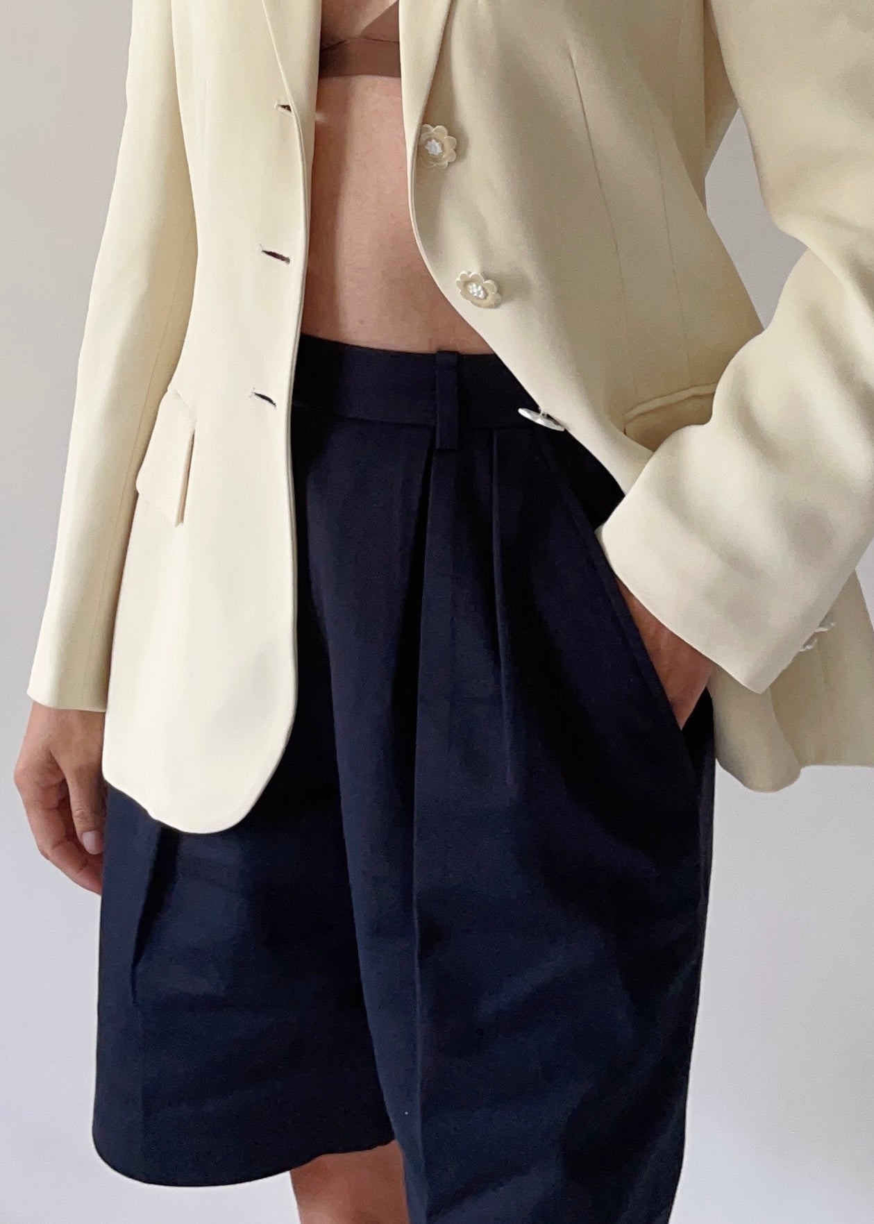 Vintage YSL Cotton Shorts