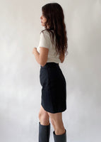 Vintage Chanel CC Pencil Skirt