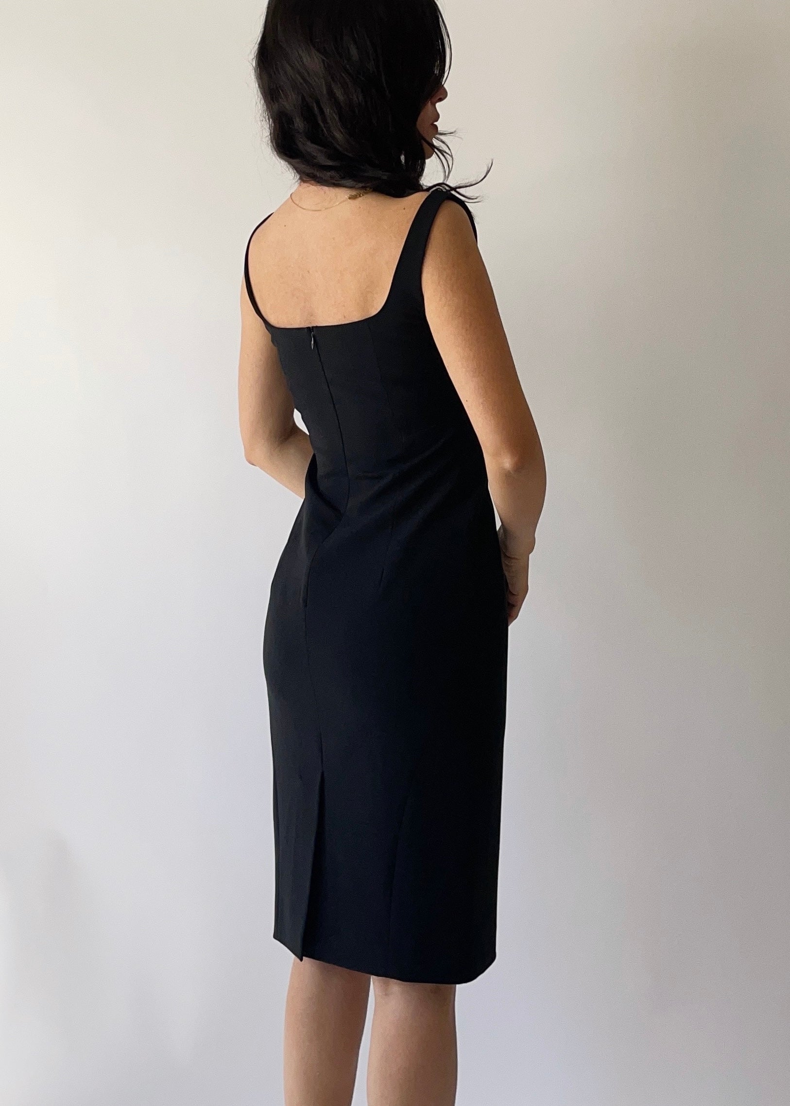 Vintage Moschino Square Neckline Dress