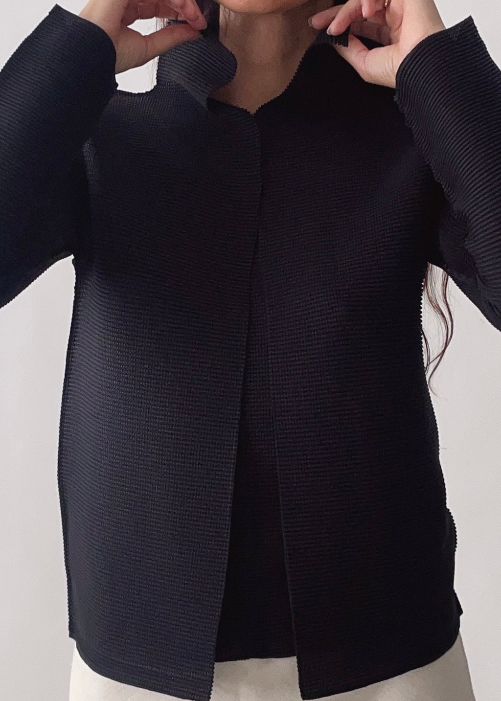 Issey Miyake Me Cardi Cami Set