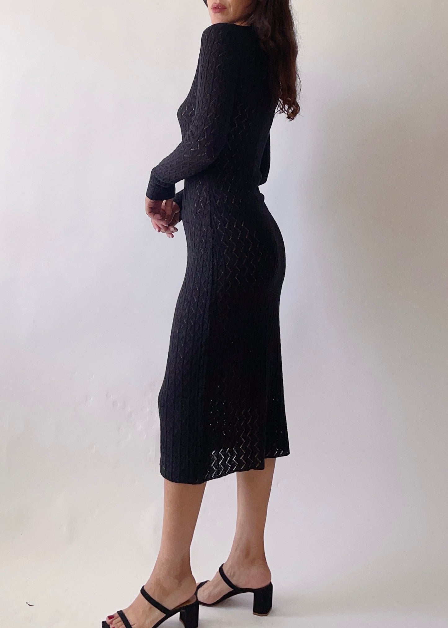 Vintage D&G Light Knit Midi Dress