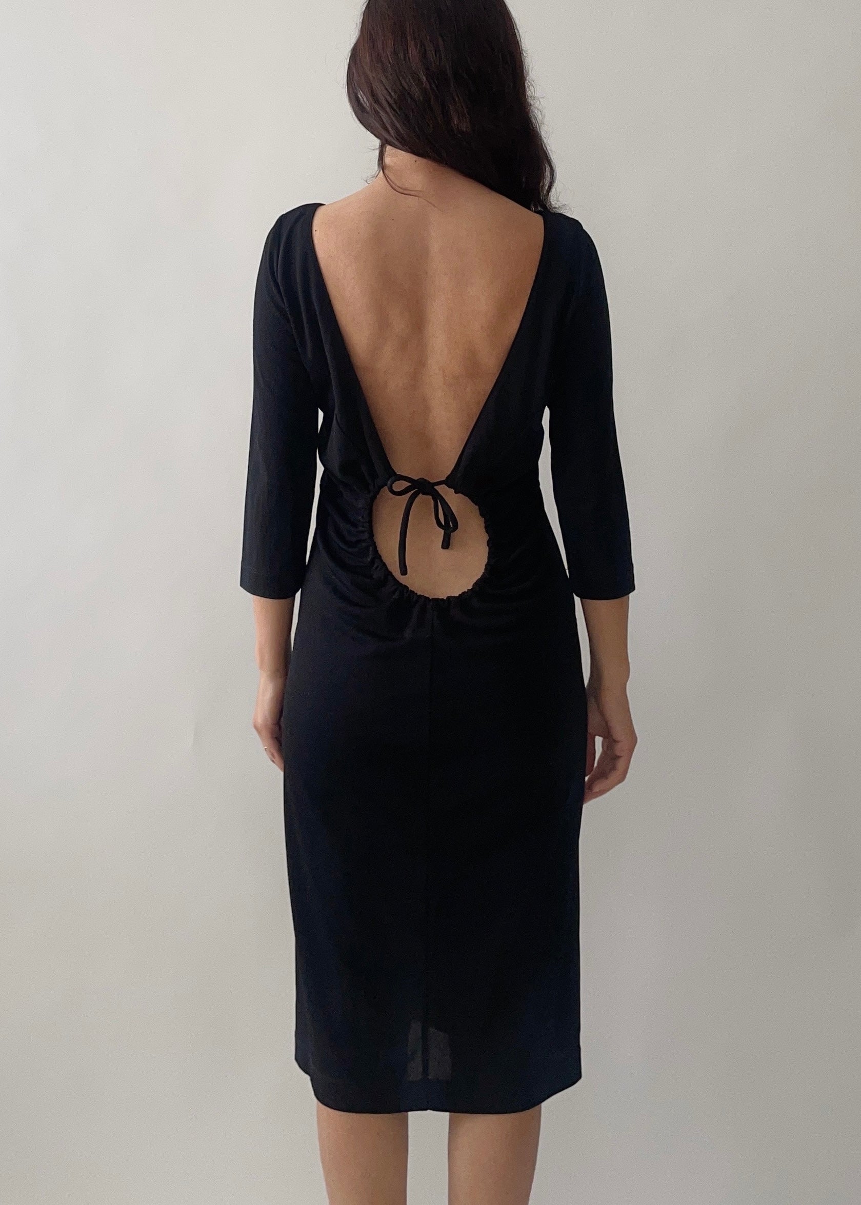 Vintage Moschino Open Back Dress