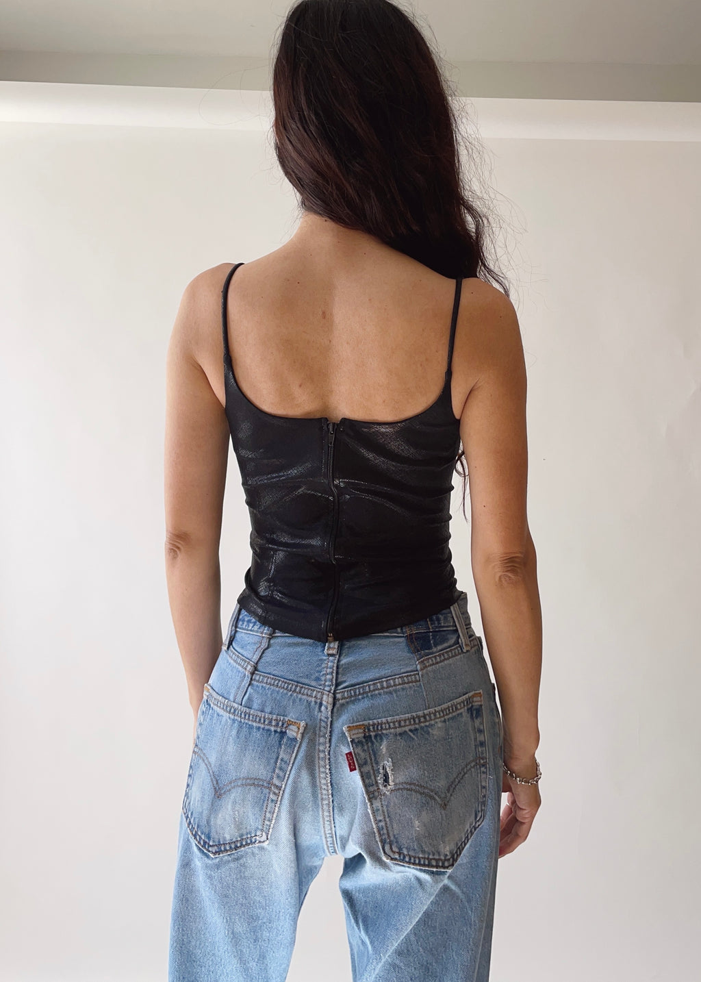 Vintage French Bustier Top