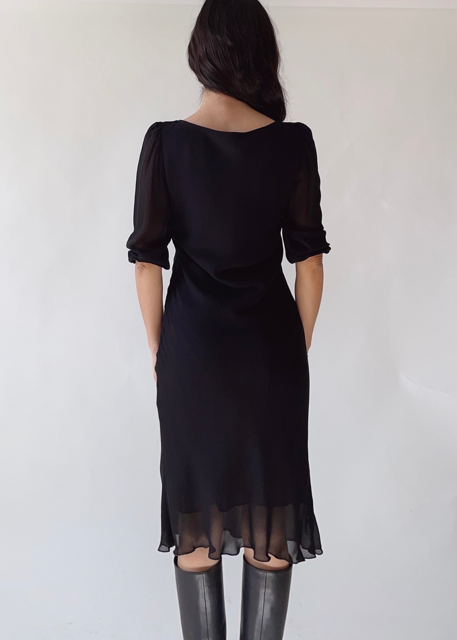 Moschino Heart Neckline Dress