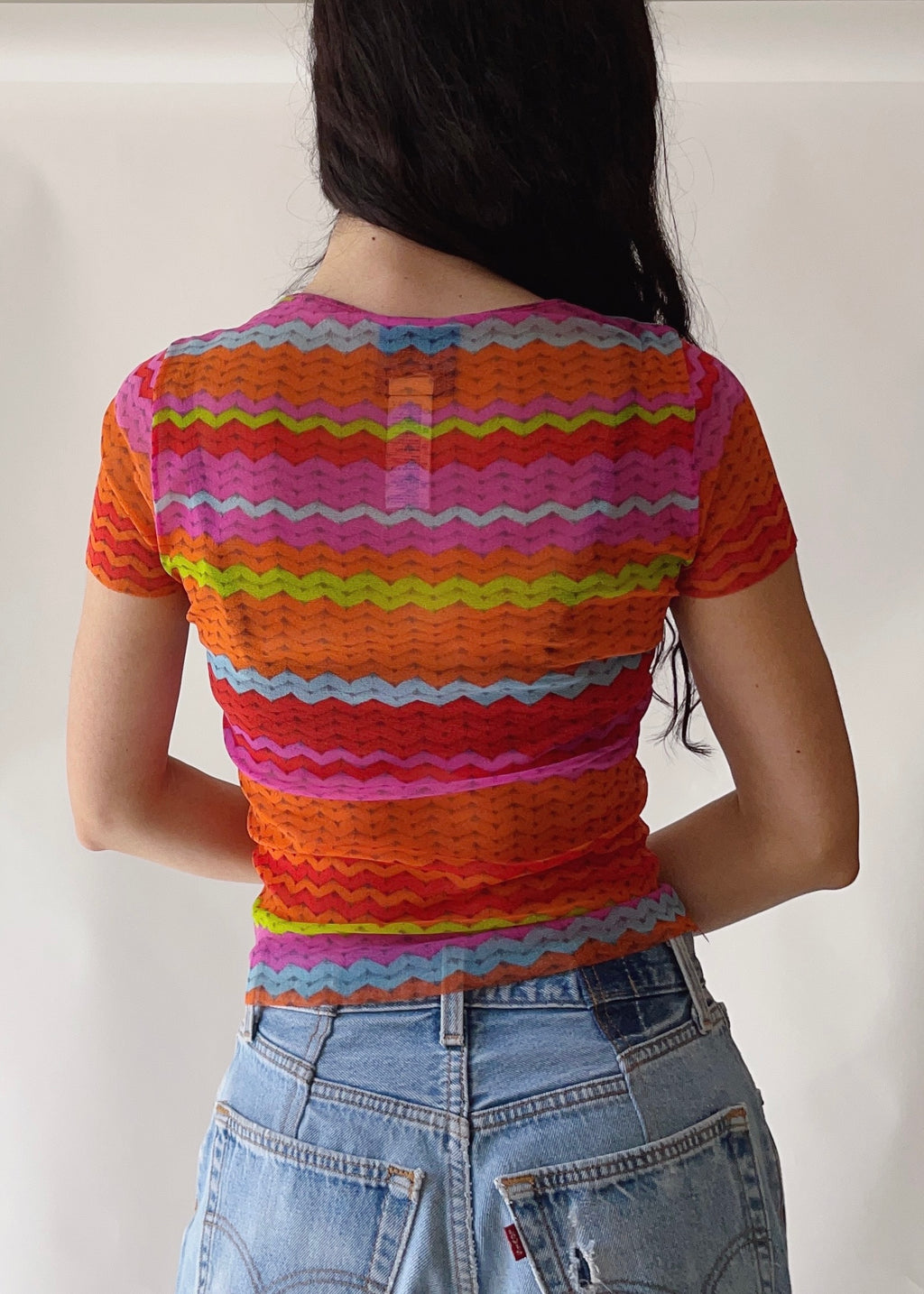Vintage Kenzo Mesh Top