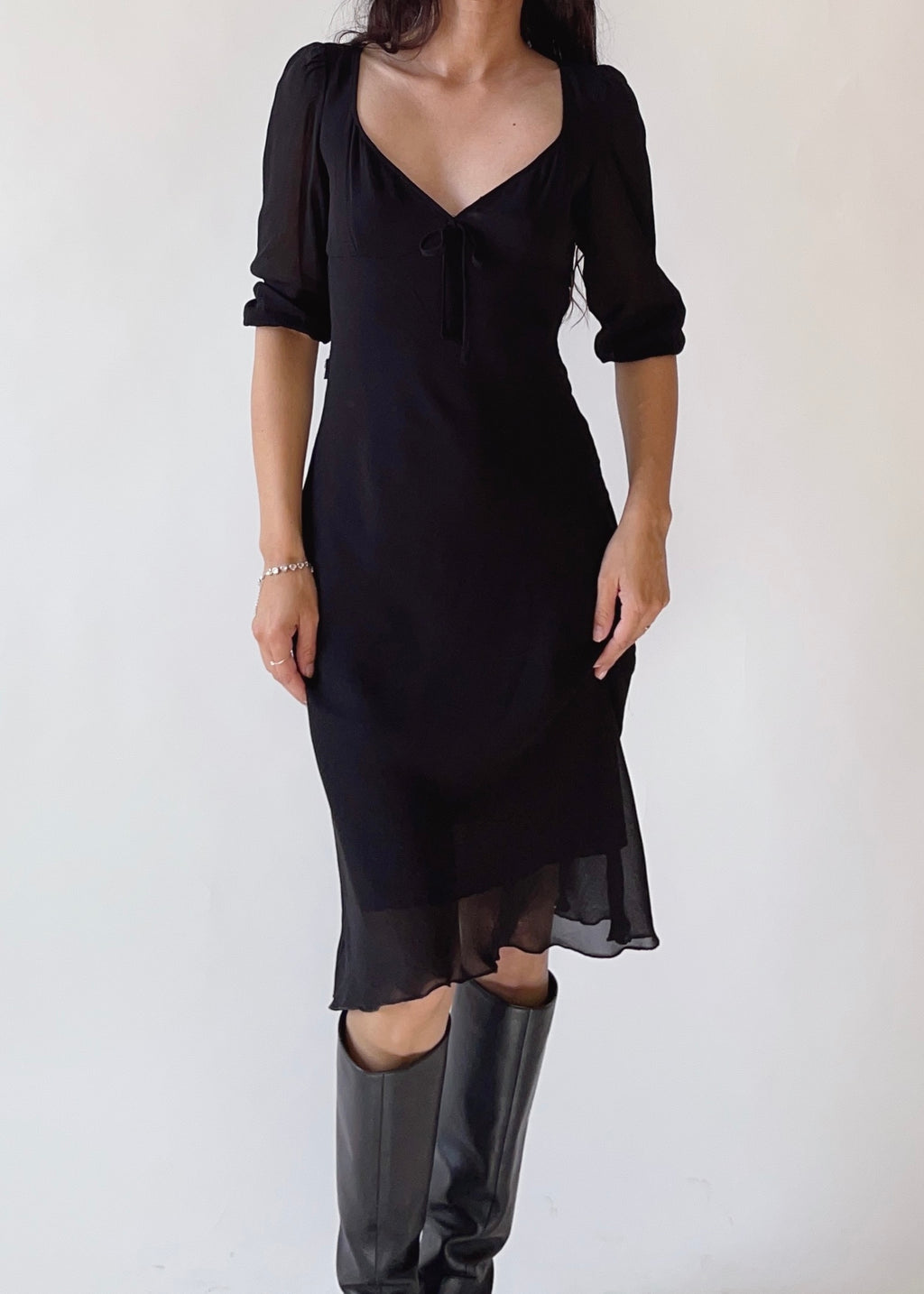 Moschino Heart Neckline Dress