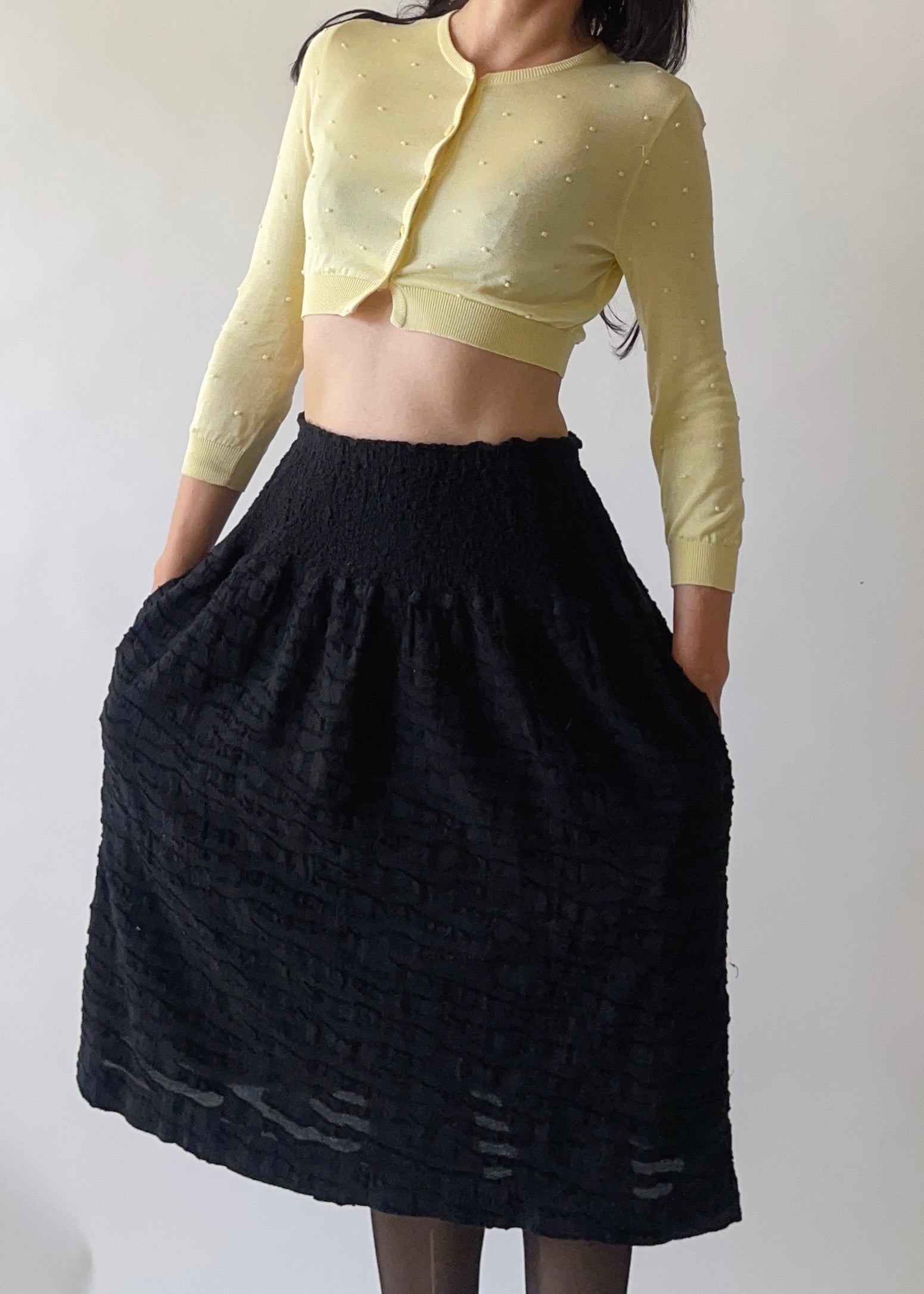 Issey Miyake Cotton Skirt