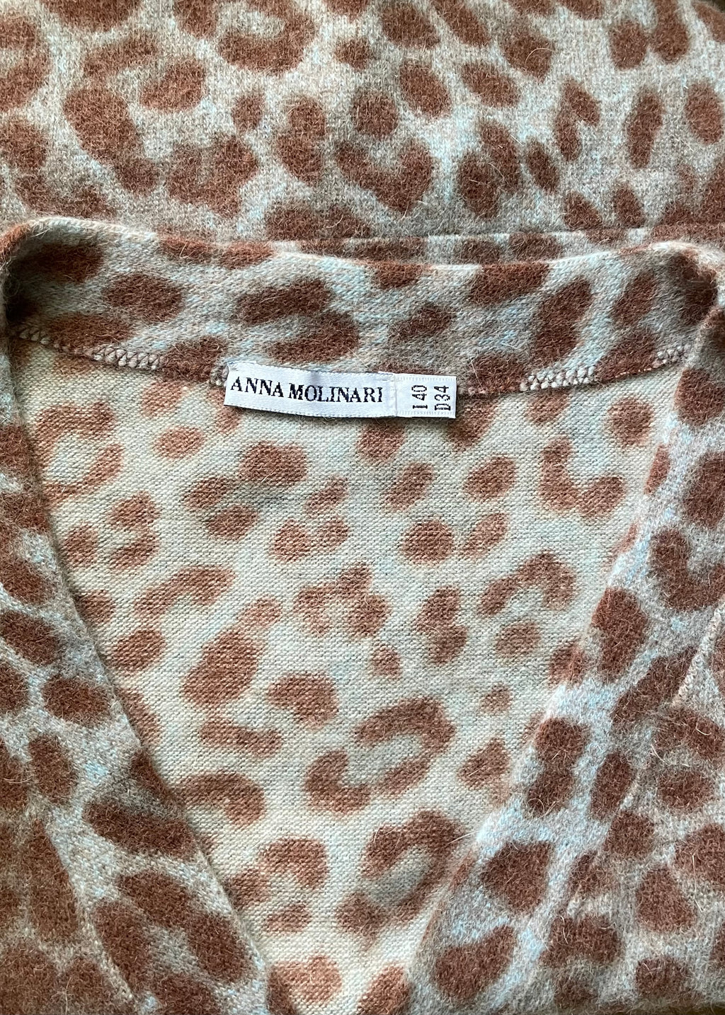 Vintage Anna Molinari Angora Cardigan