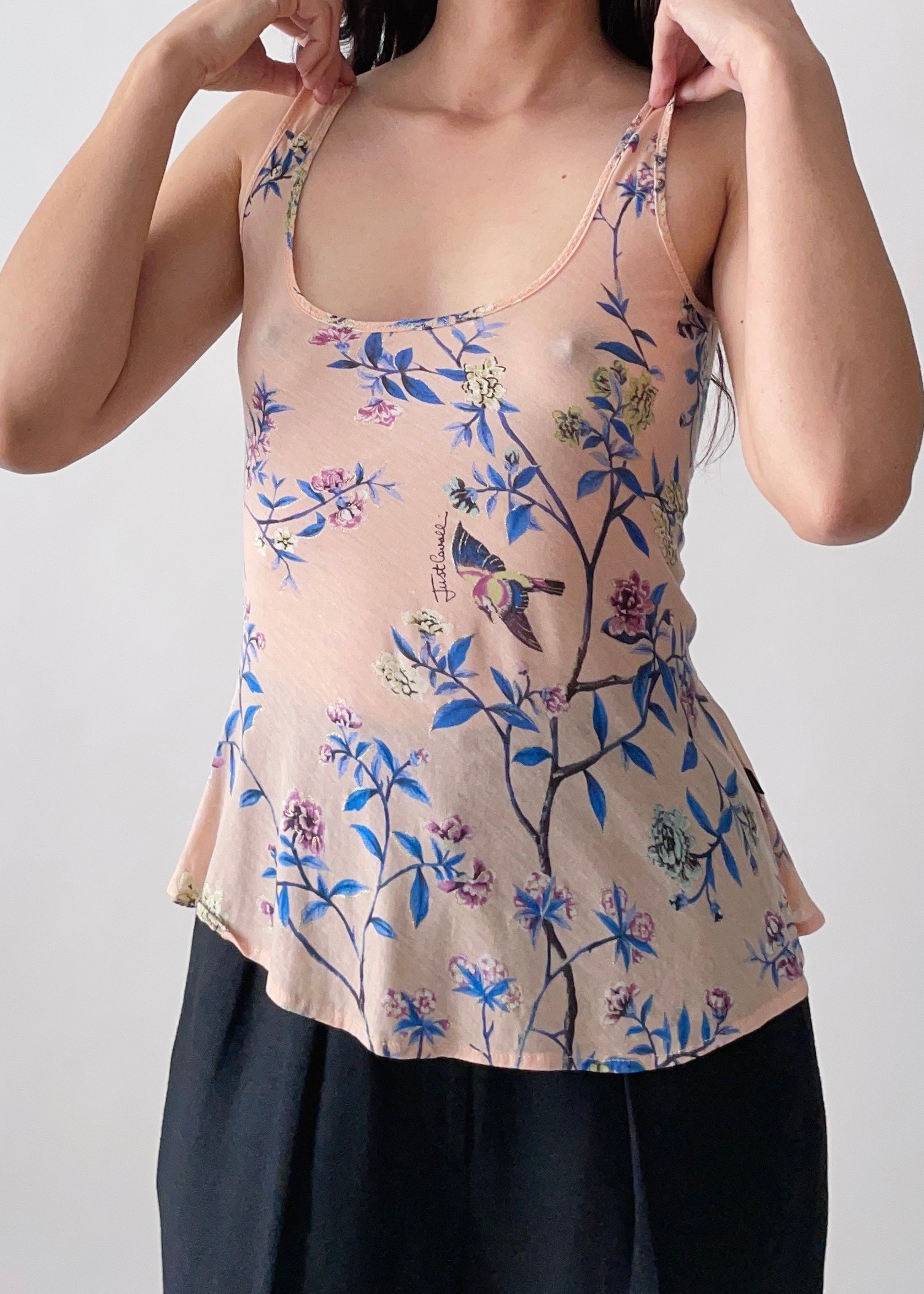 Vintage Just Cavalli Pink Tank Top