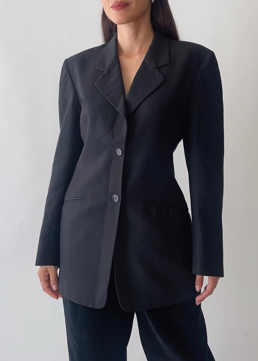 90s Prada Wool Mohair Jacket