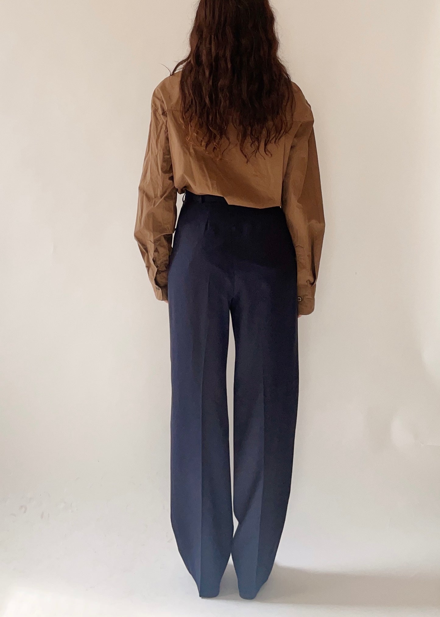 Vintage Yves Saint Laurent Navy Pants