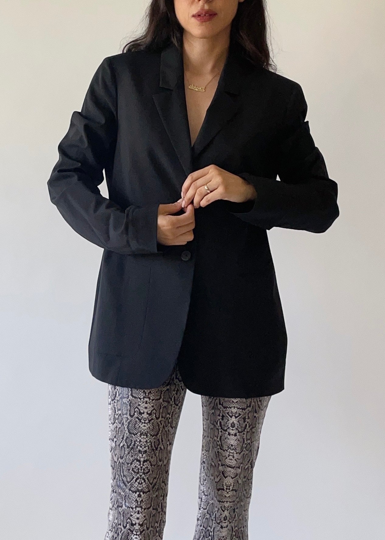 Vintage Jil Sander Black Blazer