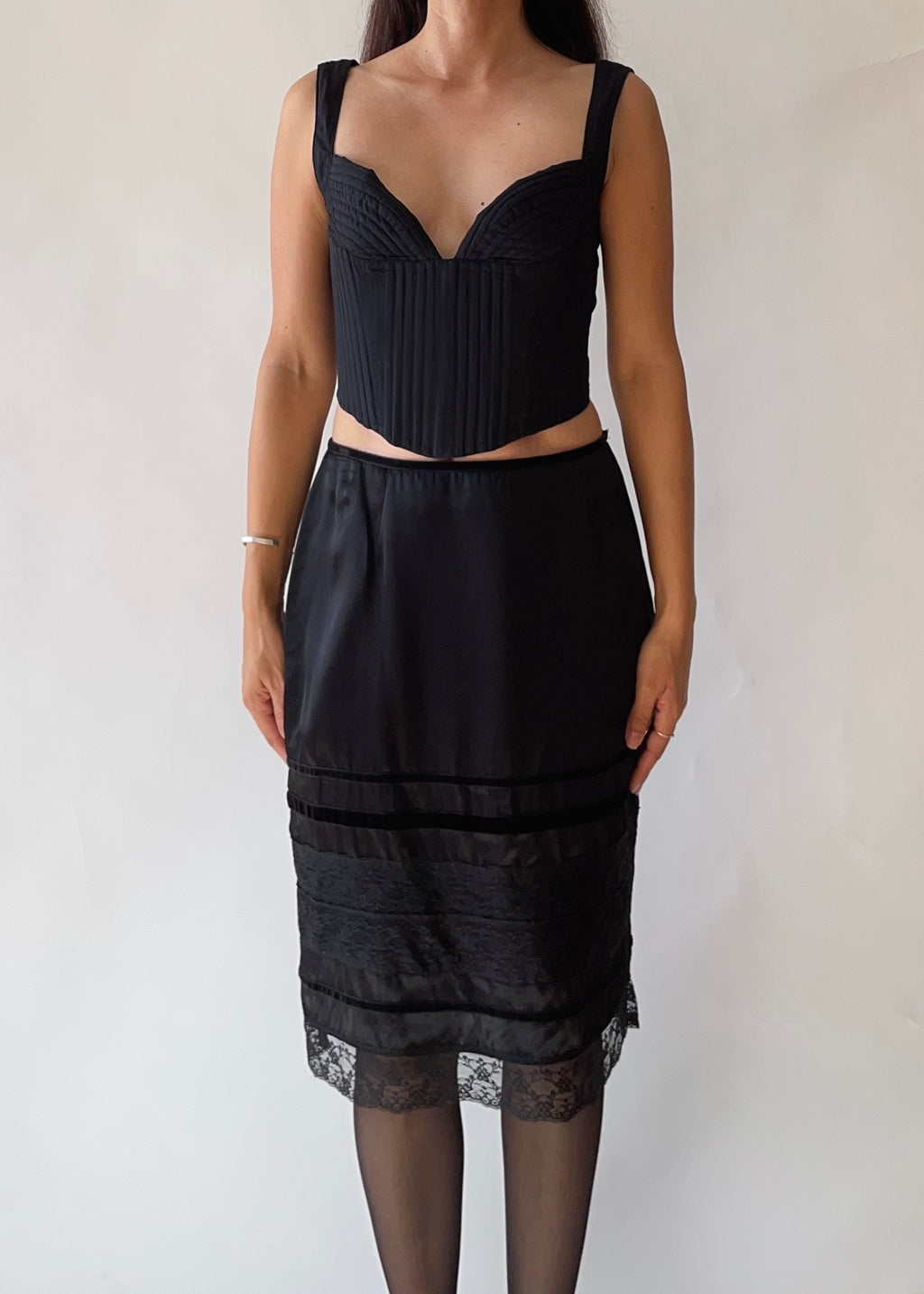 Moschino Black Bustier