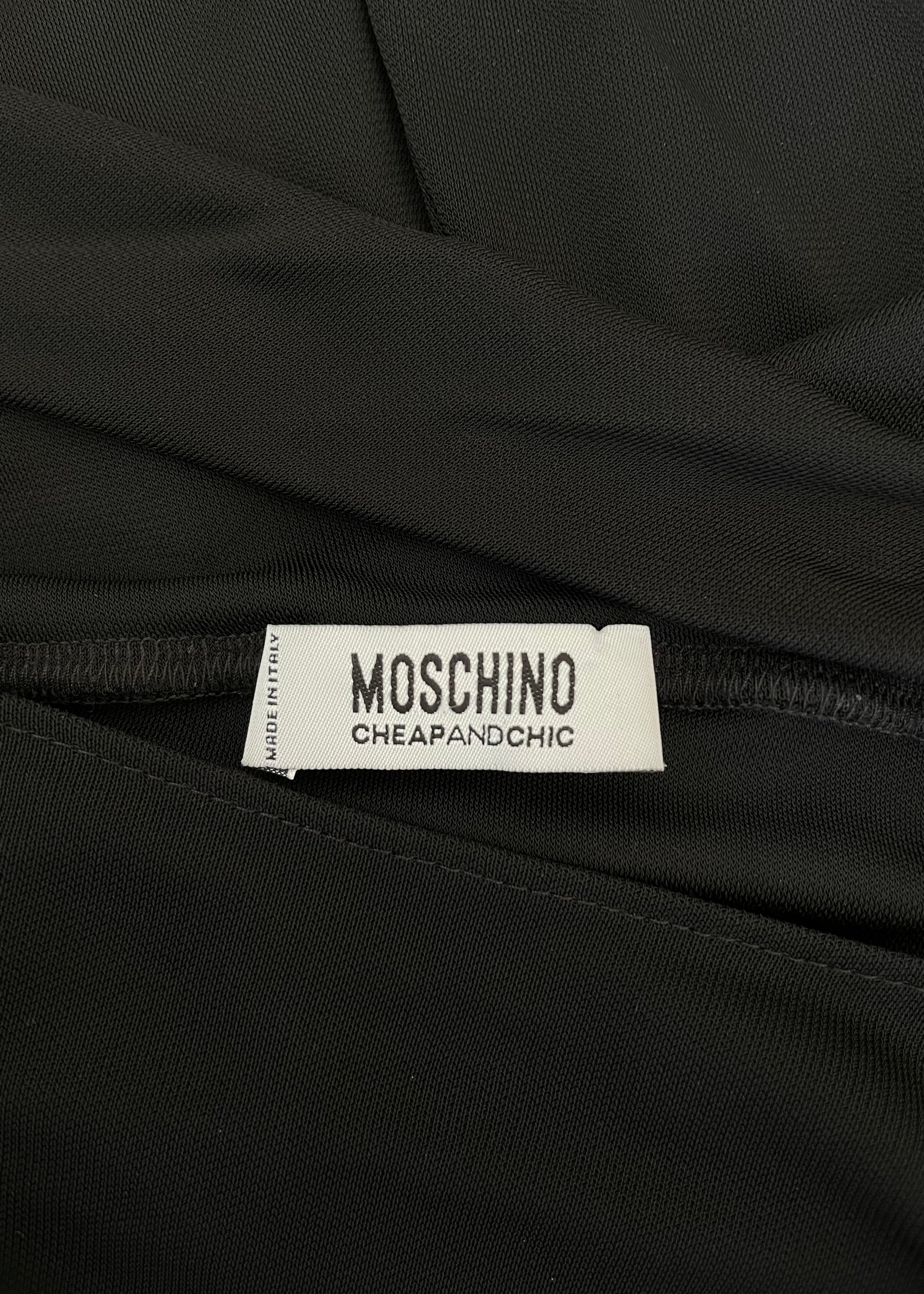 Vintage Moschino Black Dress
