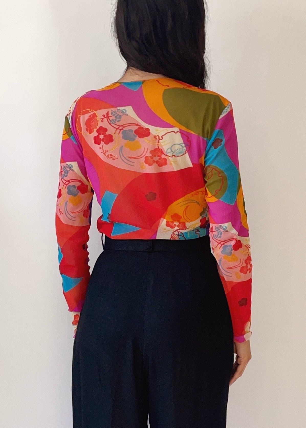 Vintage Kenzo Jeans Mesh Top