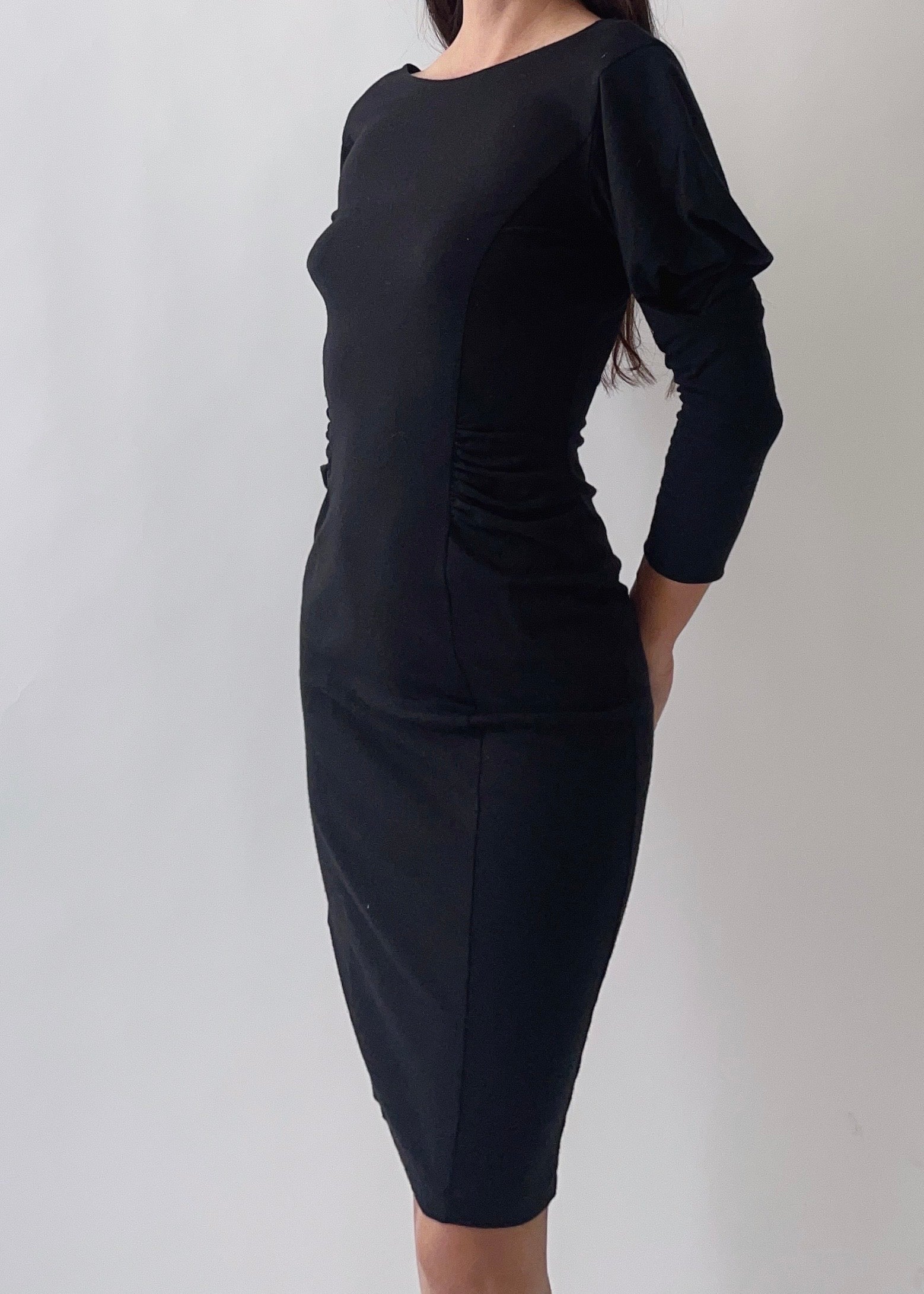 Prada Wool Boatneck Dress