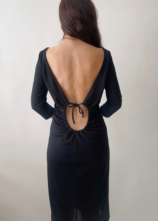 Vintage Moschino Open Back Dress
