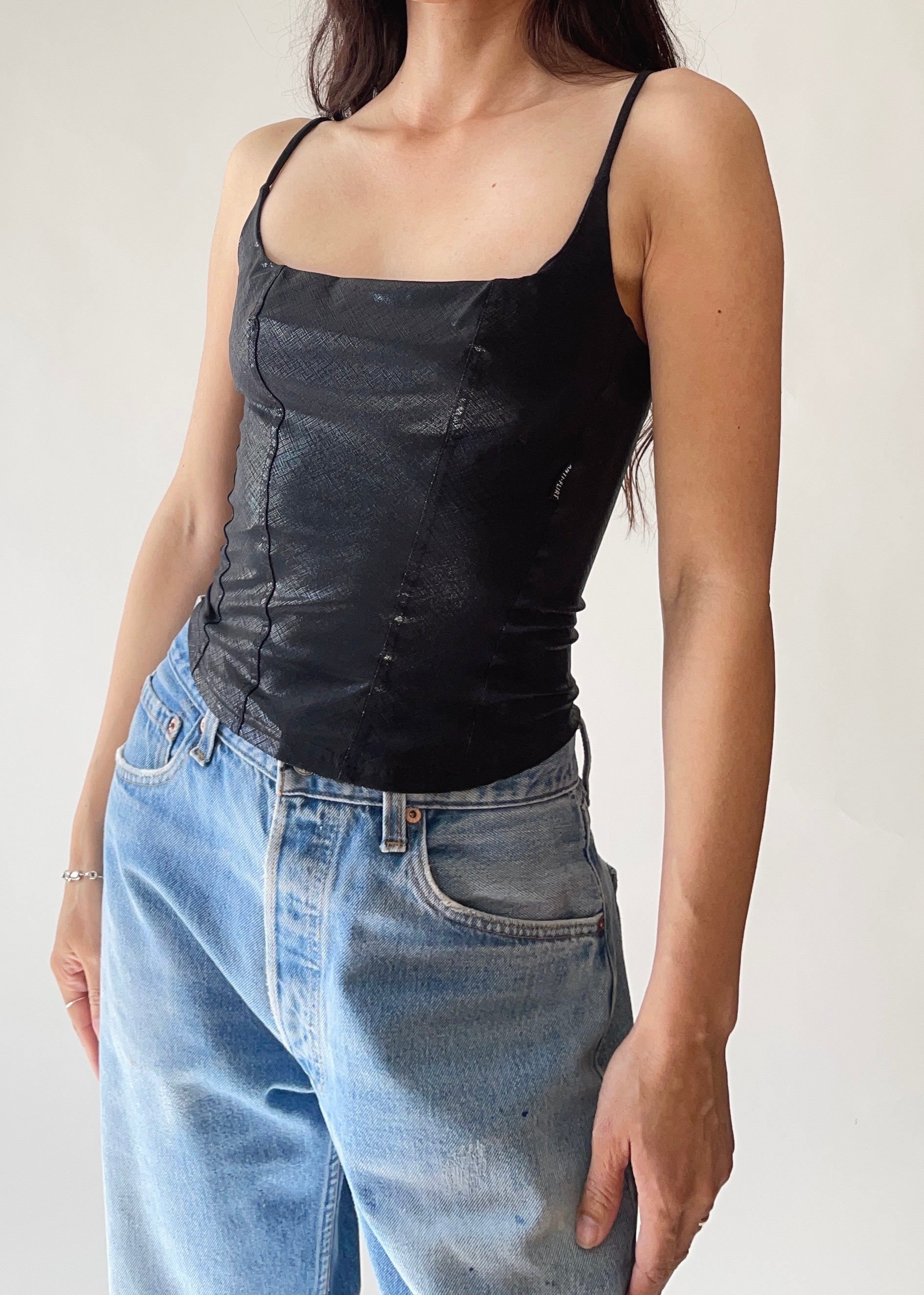 Vintage French Bustier Top