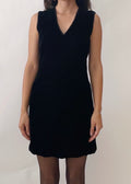 Vintage Prada Black Velvet Dress