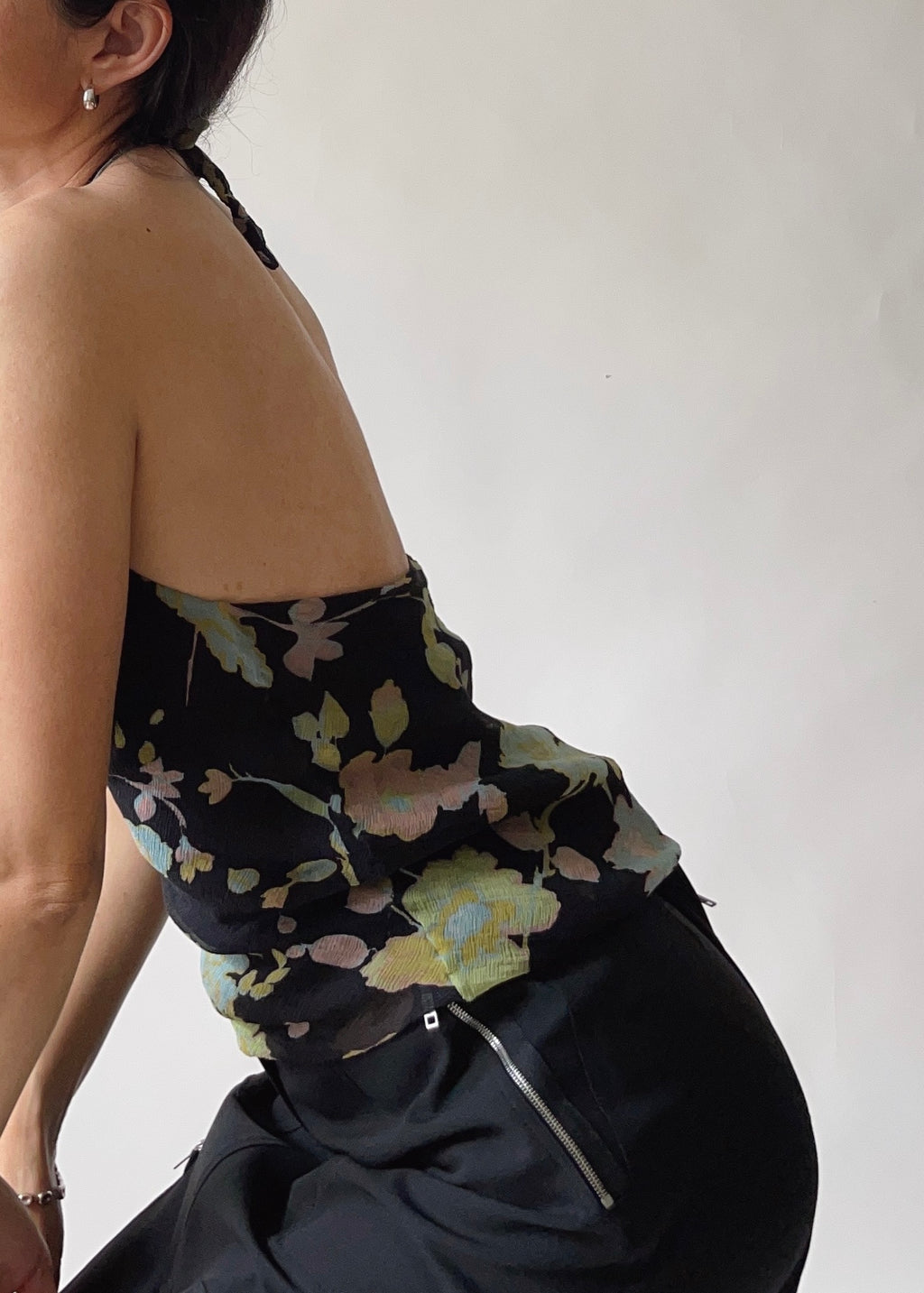 Vintage Valentino Silk Halter