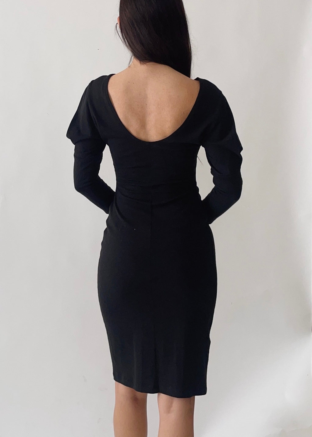 Prada Wool Boatneck Dress