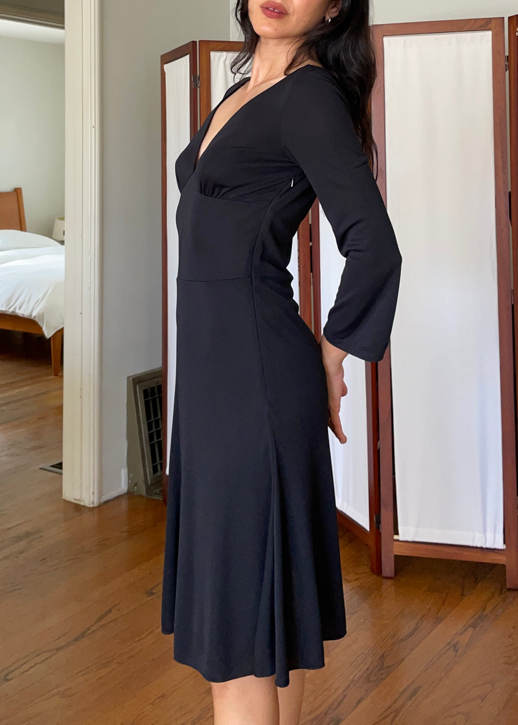 Vintage Moschino V-neck Dress