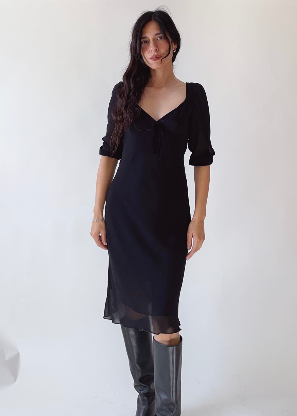 Moschino Heart Neckline Dress