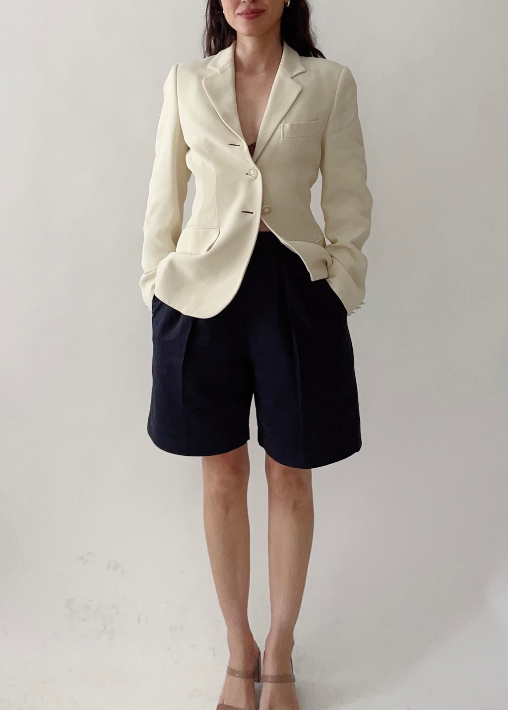 Vintage YSL Cotton Shorts