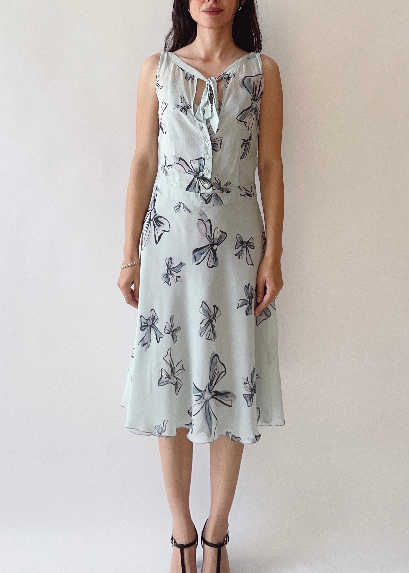 Vintage Moschino Silk Dress