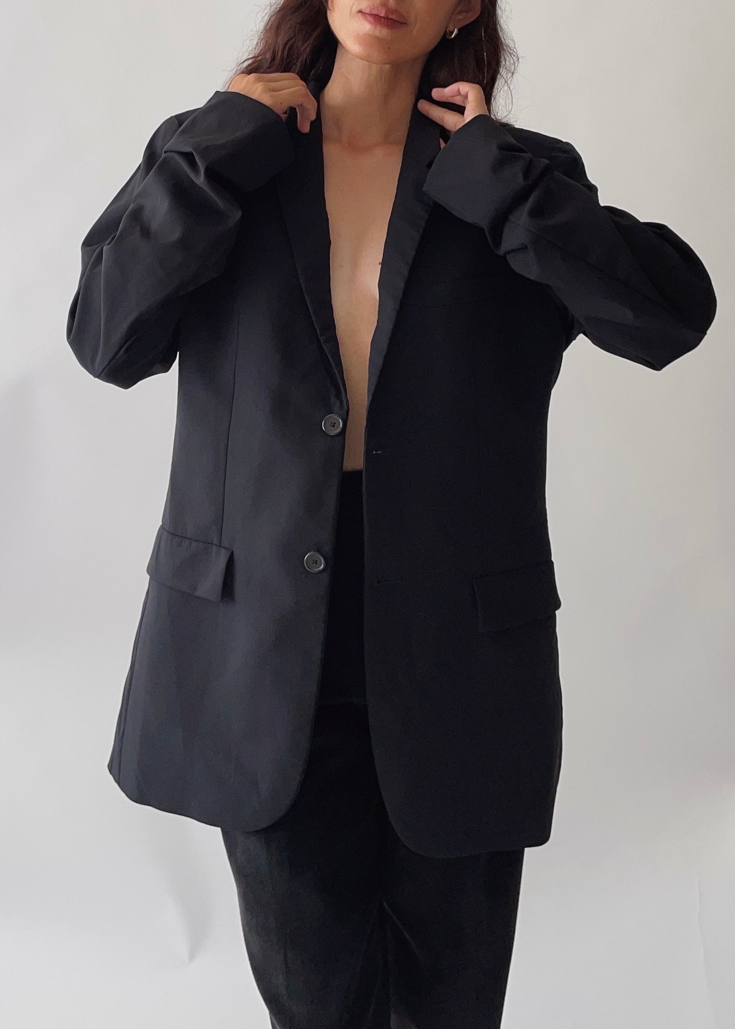 Jil Sander Black Wool Blazer
