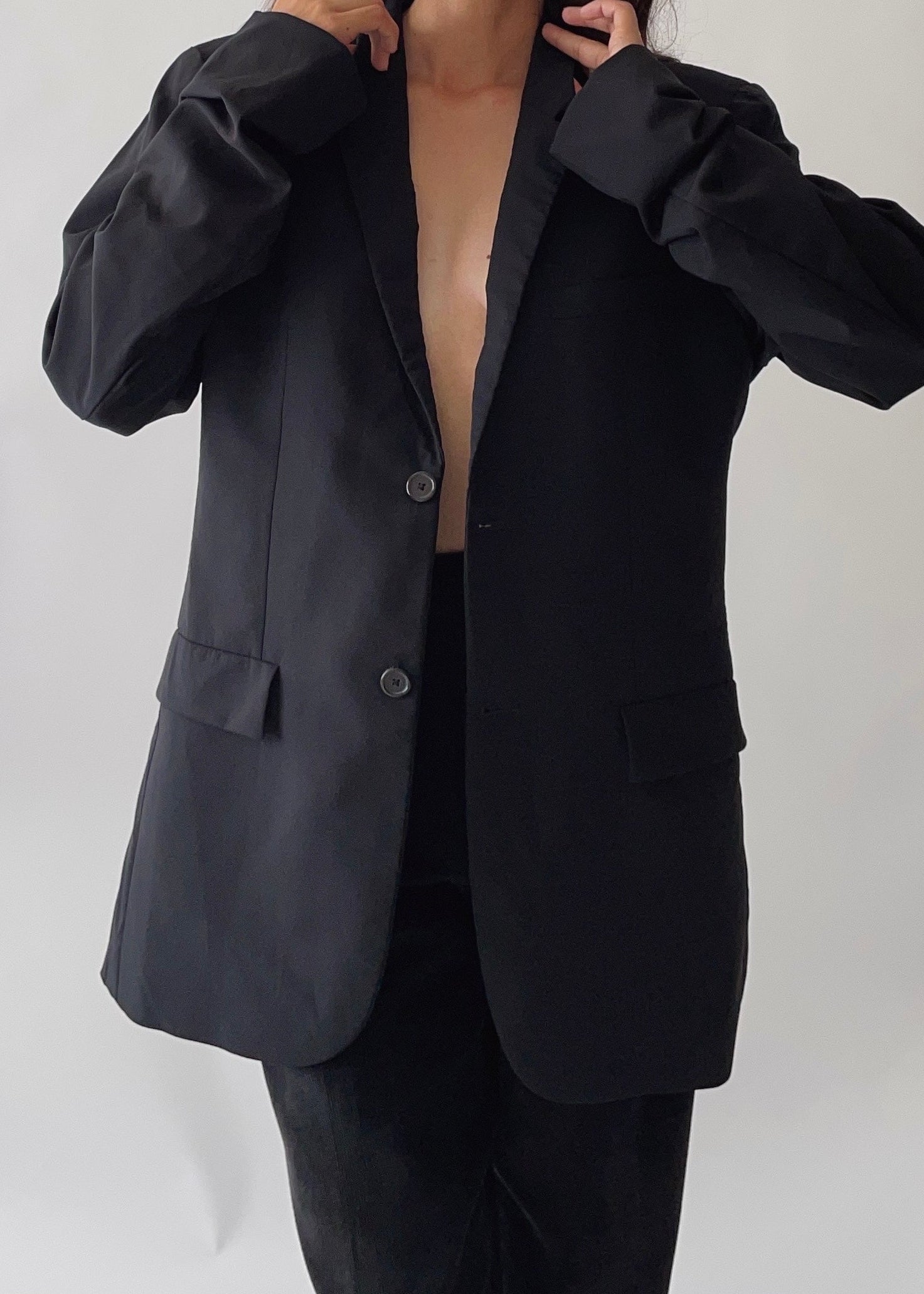 Jil Sander Black Wool Blazer