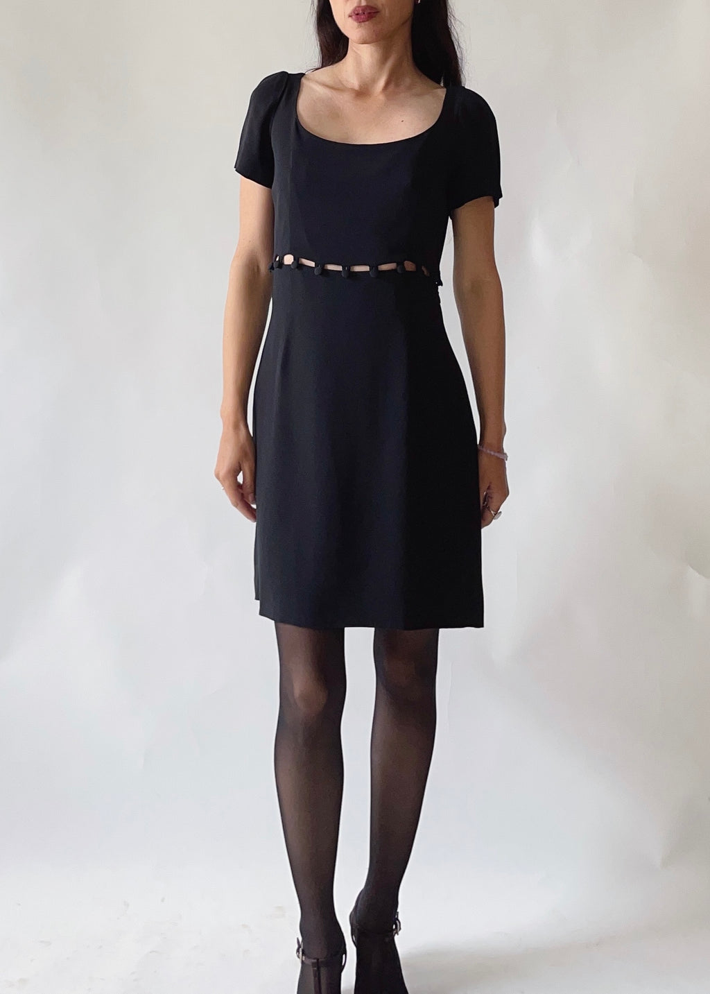90s Moschino Button Dress