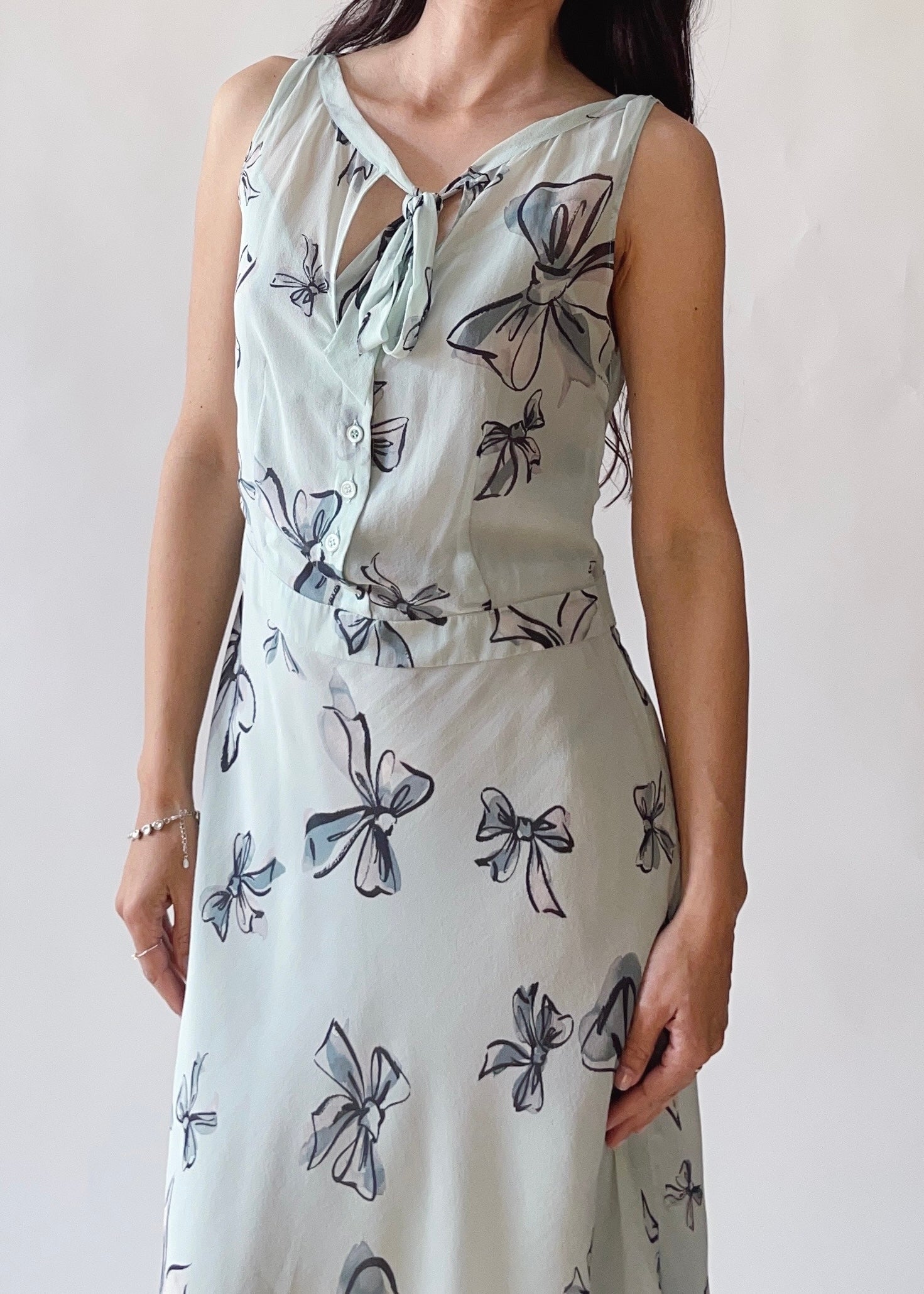 Vintage Moschino Silk Dress