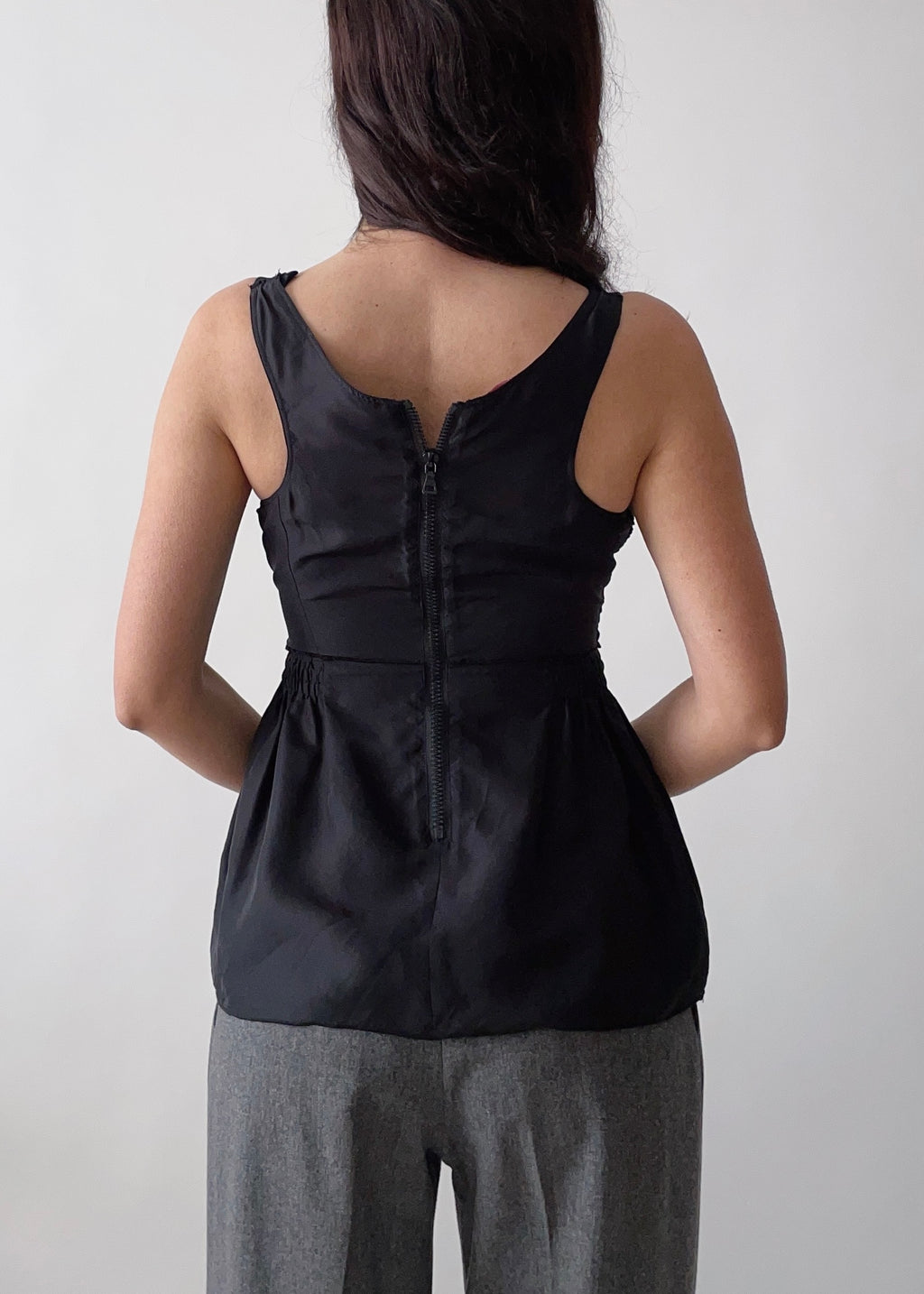 Vintage Prada Sport Silk Tank Top