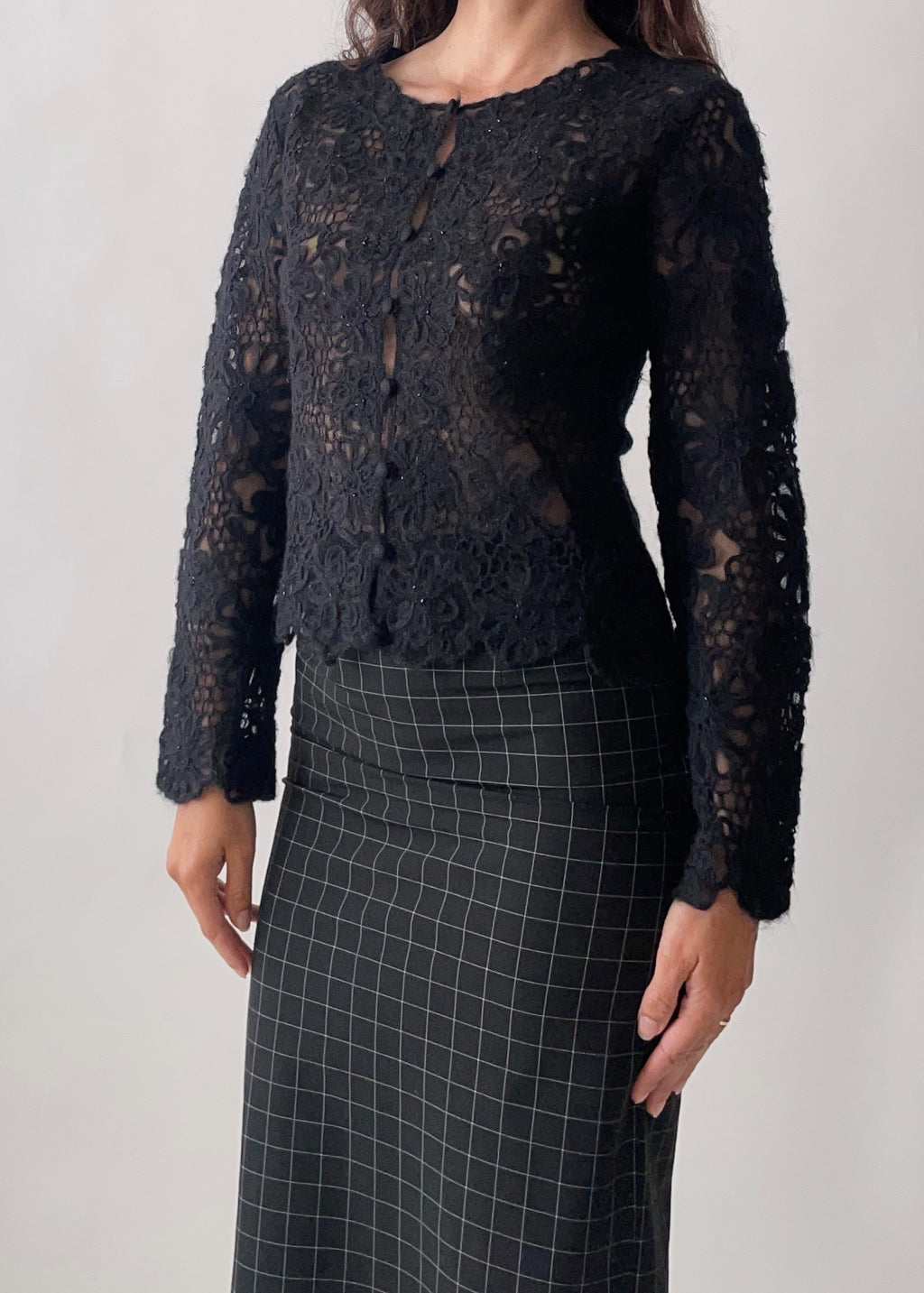 Vintage Moschino Mohair Knit Top