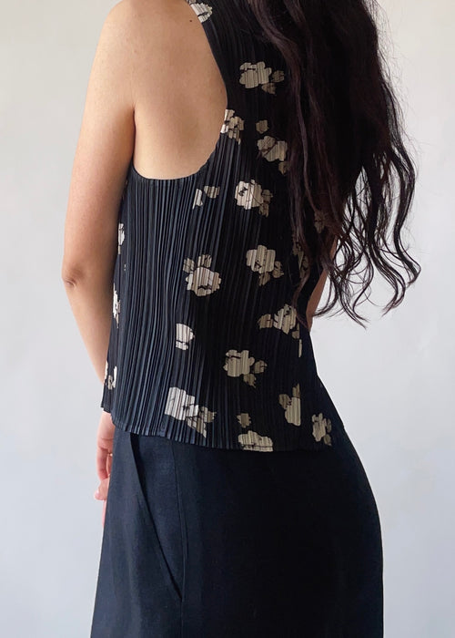 1997 Issey Miyake Floral Vest Top